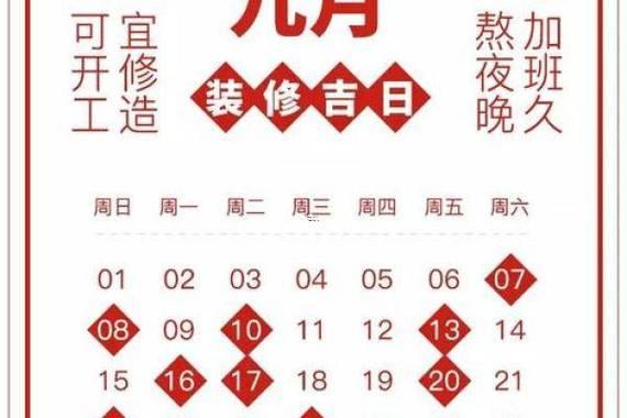 2025八月份裝修吉日