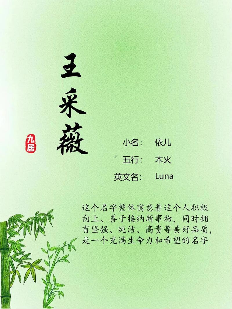 姓王的女孩名字
