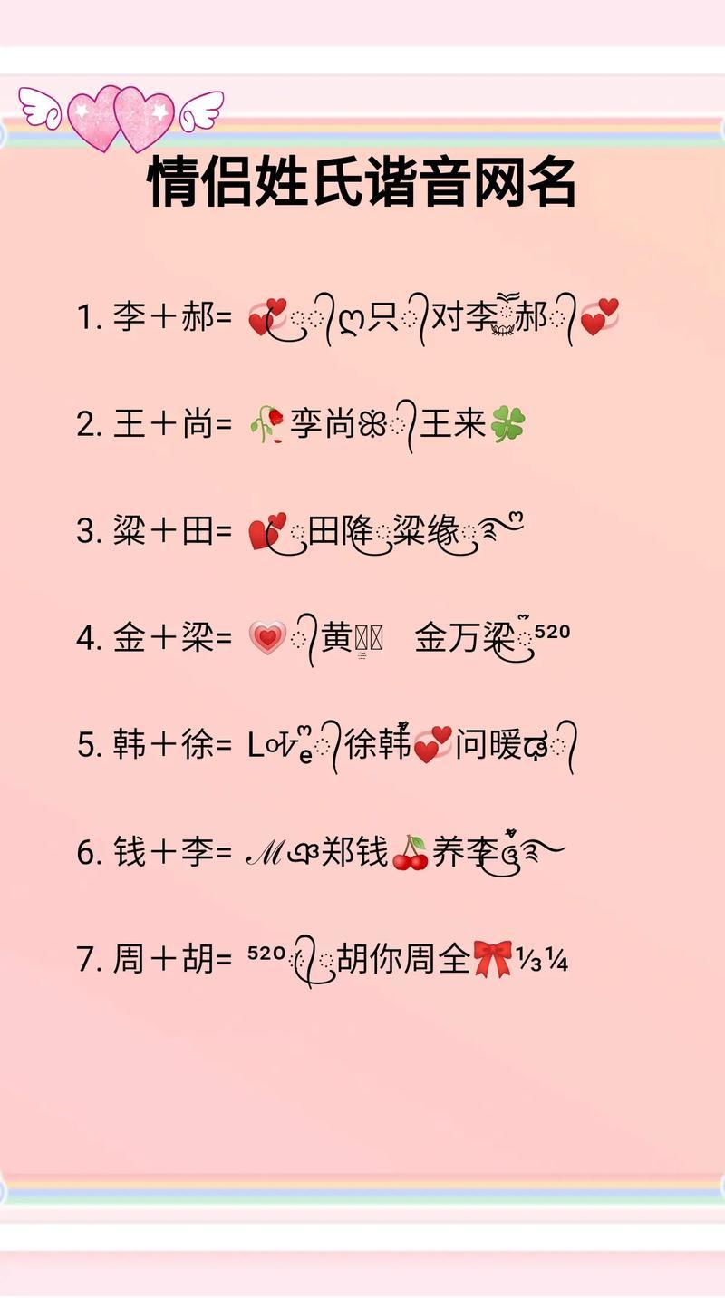 簡(jiǎn)單好聽(tīng)的情侶網(wǎng)名一對(duì)