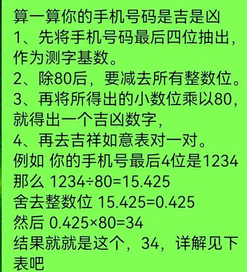 手機測試吉兇