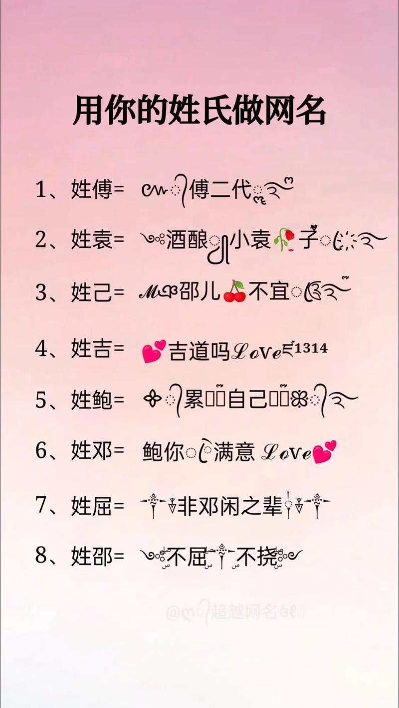 好聽的名