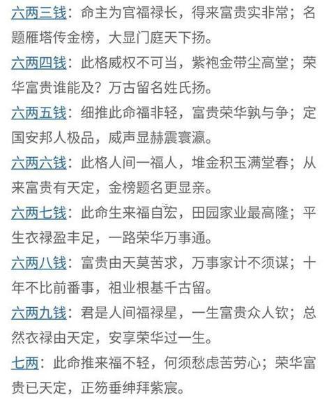 四兩女命