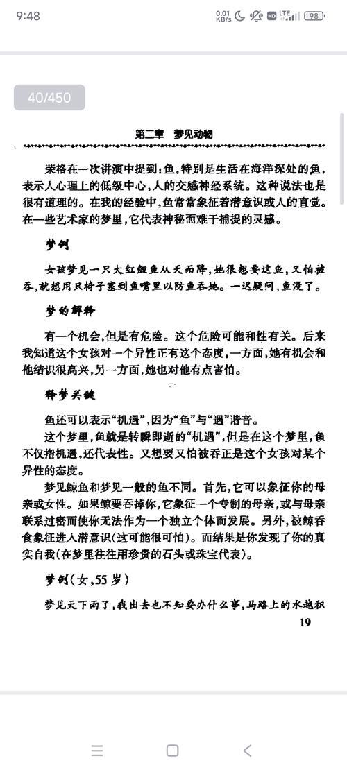 夢見魚周公解夢
