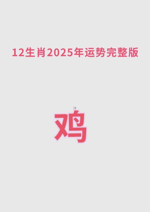 2025年屬雞得運(yùn)勢(shì)怎么樣