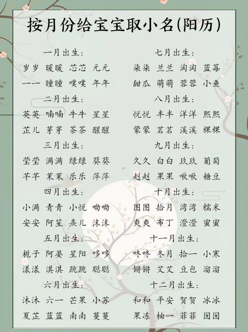 出生日期起名