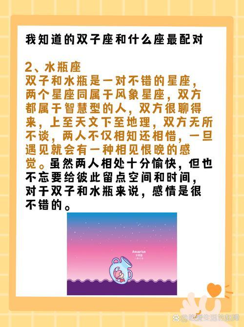 雙子座匹配星座