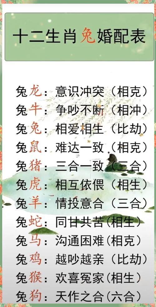 屬兔的跟著屬龍的在一起會(huì)怎么樣
