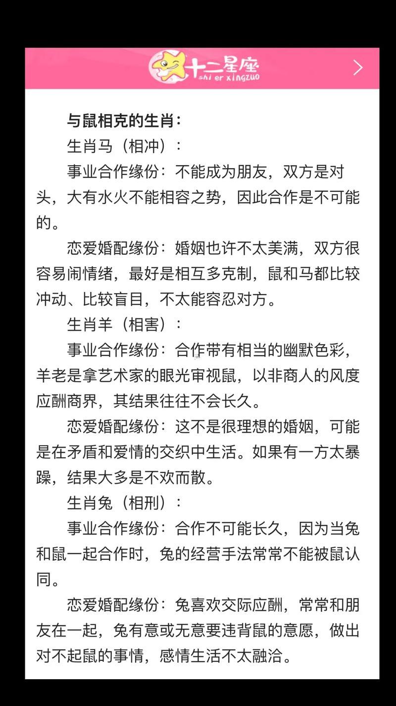 屬鼠女與屬馬男相配嗎