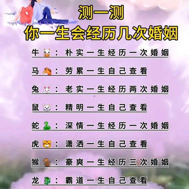 免費測算一生婚姻