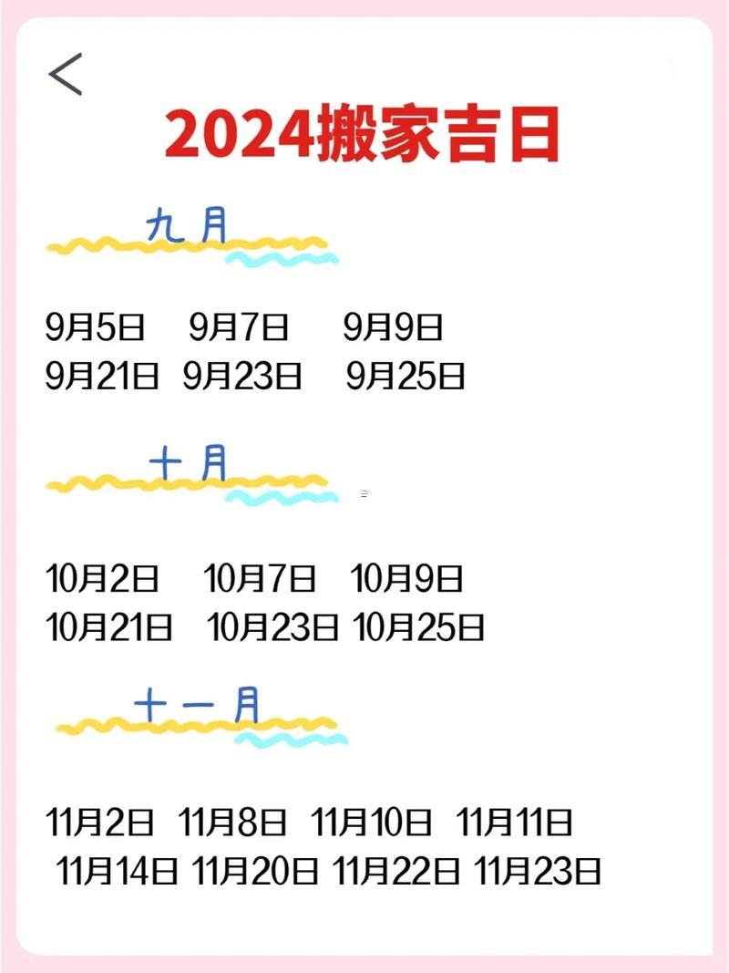 9月4號(hào)搬家吉日查詢