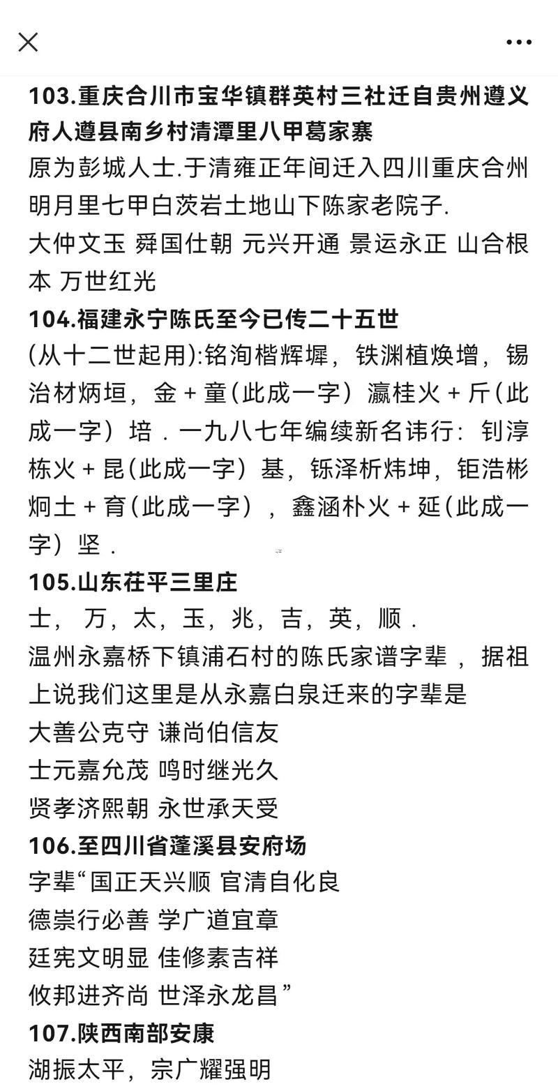陳姓女孩名