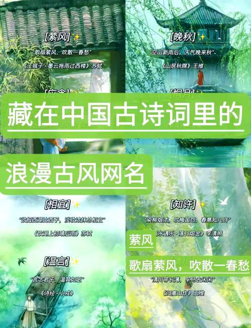 詩情畫意網(wǎng)名