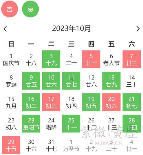 2025年10月理發(fā)吉日推薦
