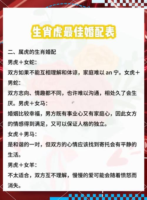 虎女還有啥東西生肖最配馬