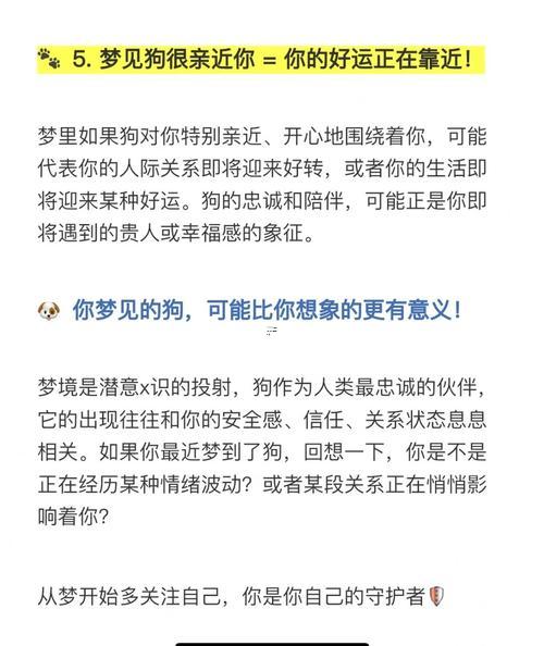 夢見好多小狗