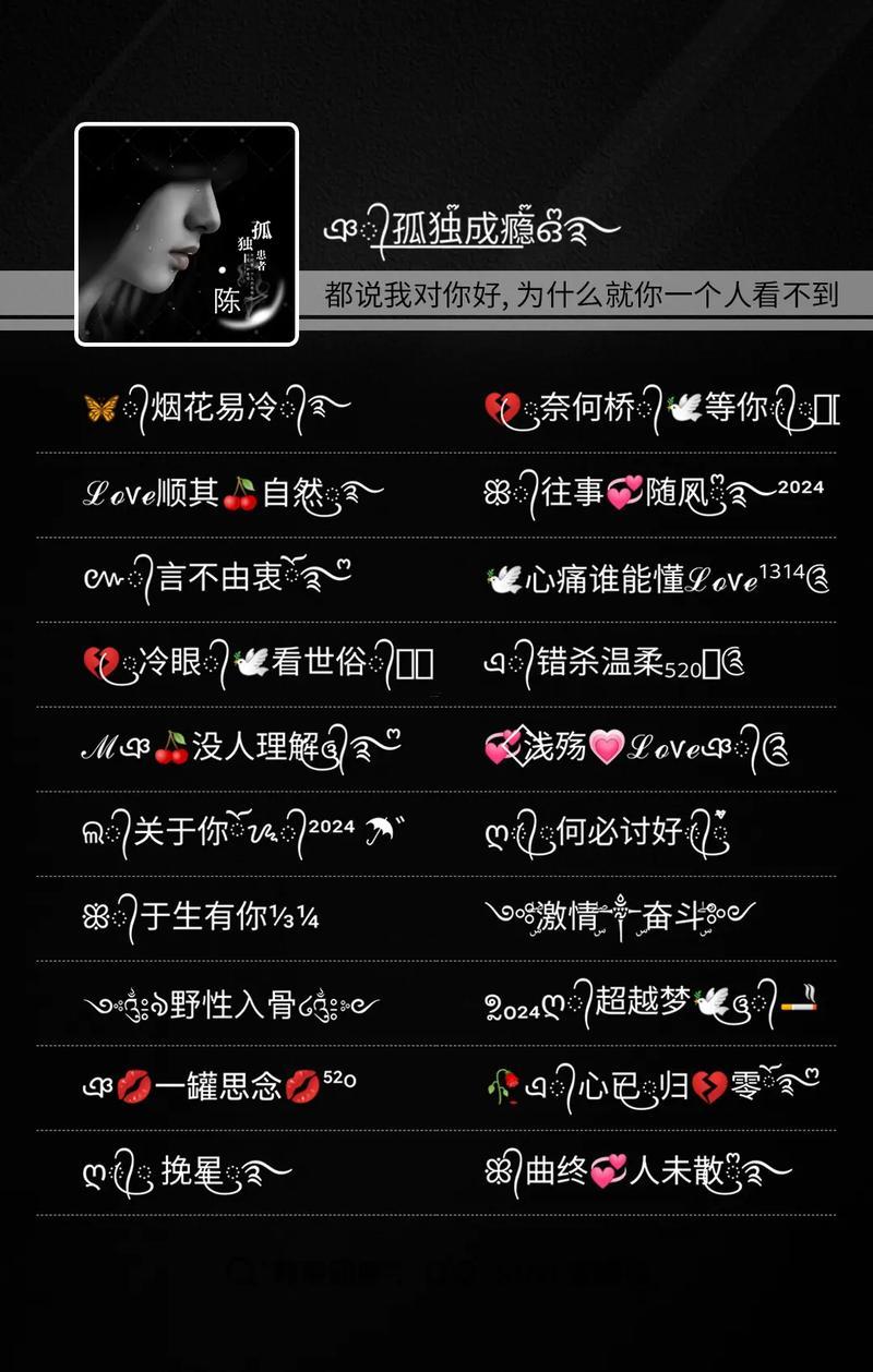 傷感的昵稱