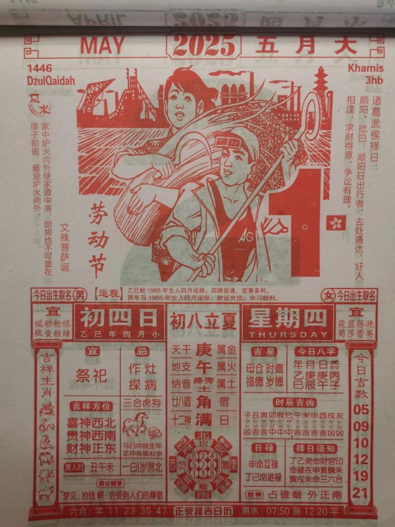 2025年8月老黃歷