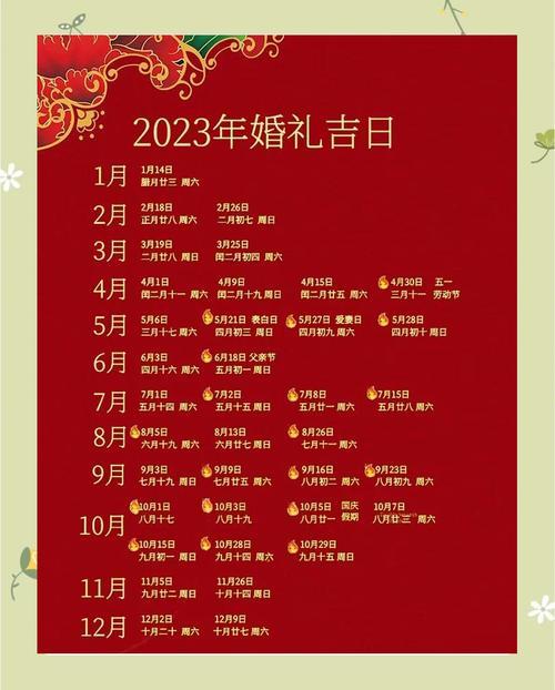2026年11月結(jié)婚上等吉日