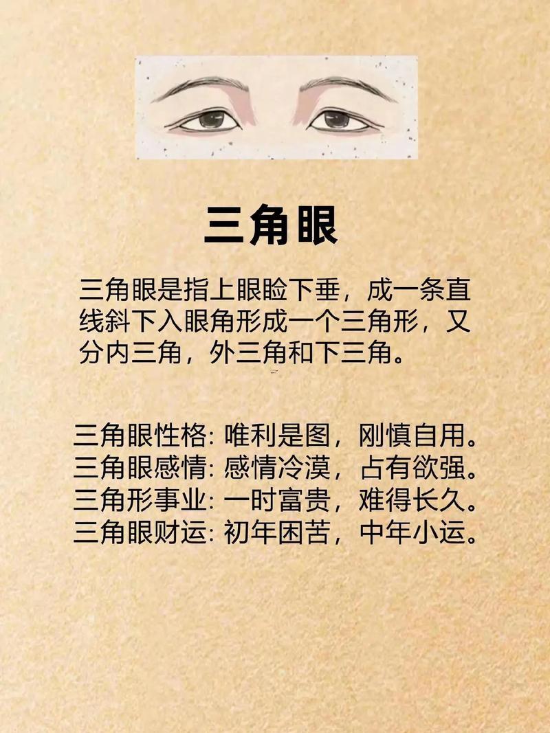 面相眼睛