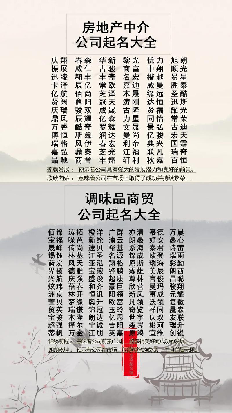 個(gè)性霸氣得機(jī)械公司名字