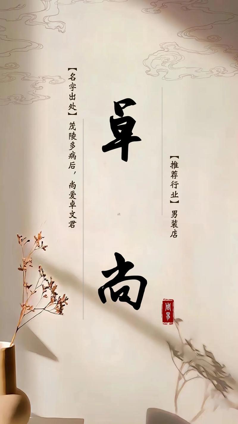 潮流大氣男裝網(wǎng)店起名
