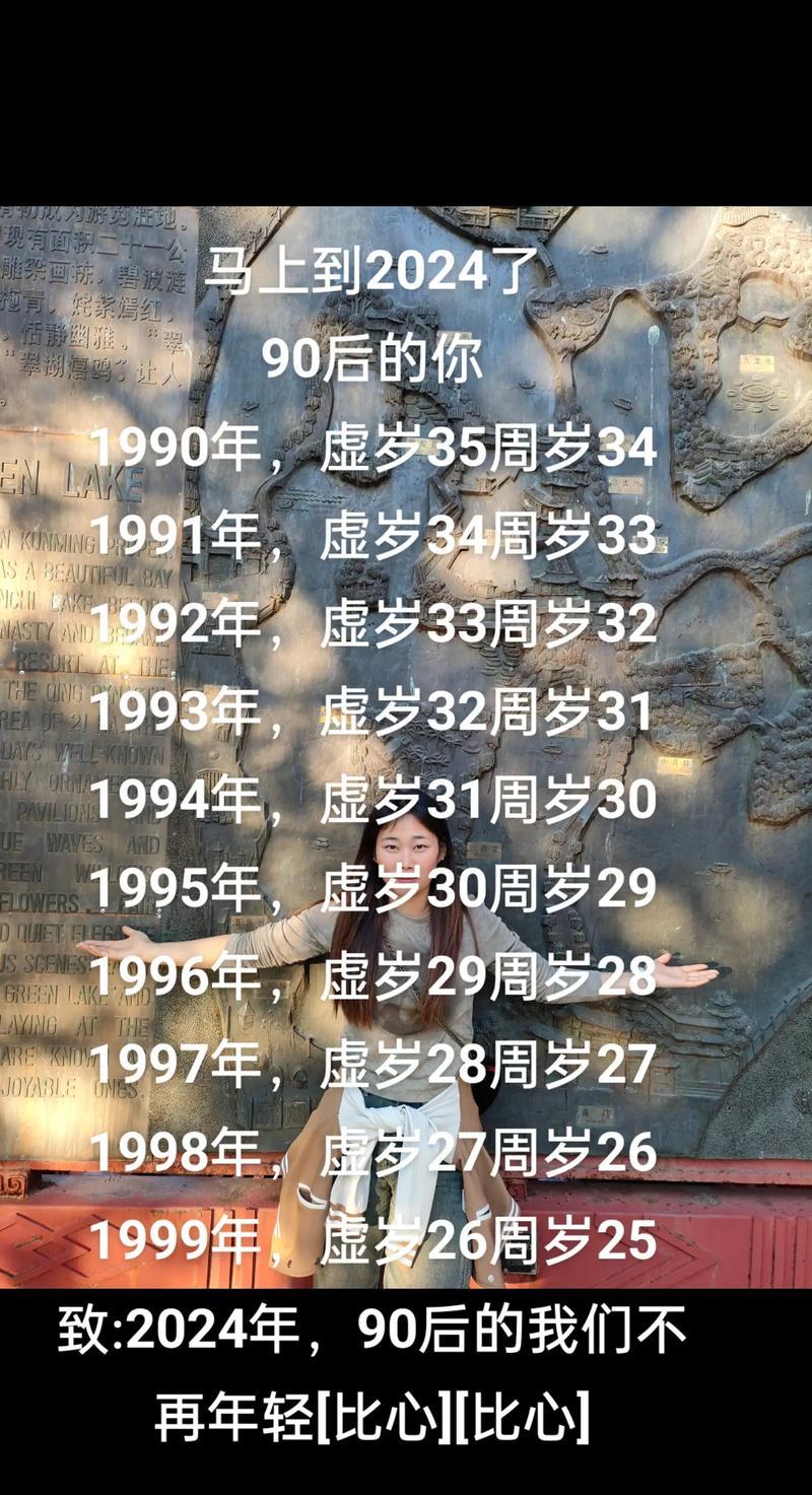 90后是多少歲