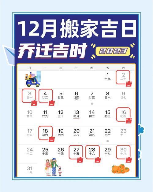 25年12月搬家吉日查詢