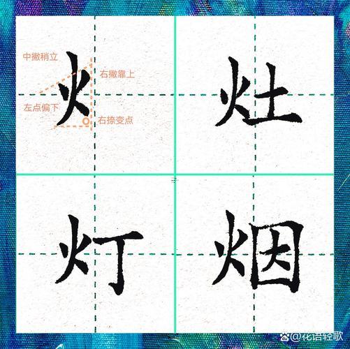 火字旁字