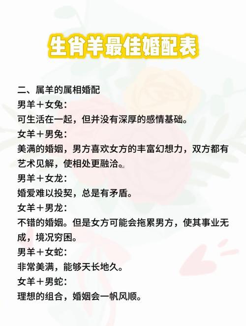 屬羊的女生
