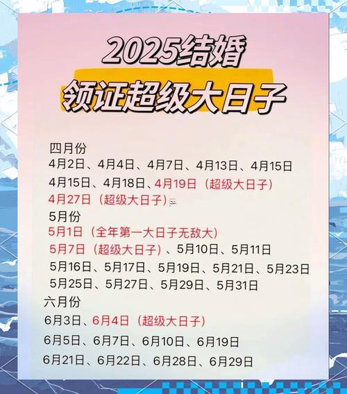 2025年9月領證吉日查詢