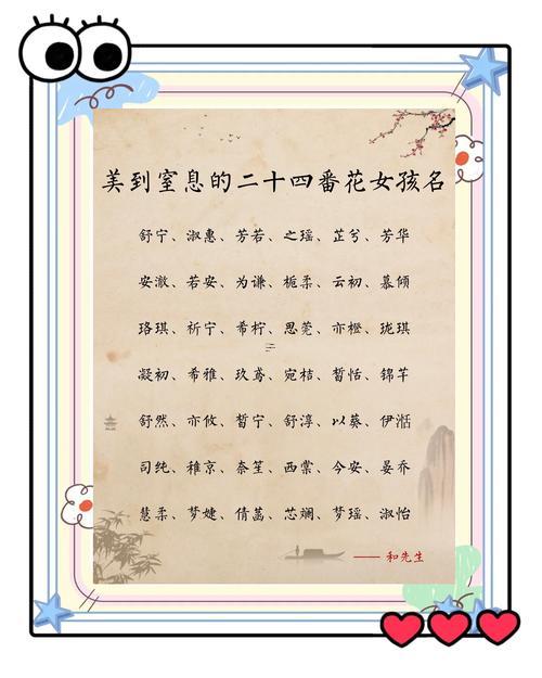 帶語(yǔ)字得女孩名字