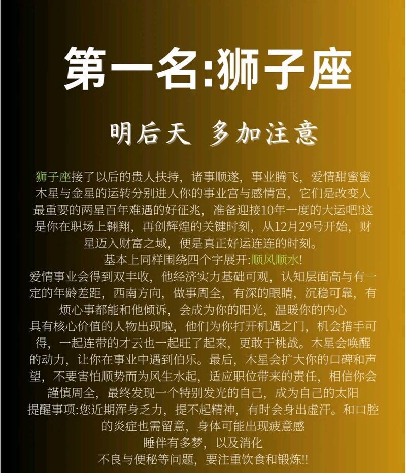 12月份生日是什么星座是獅子座