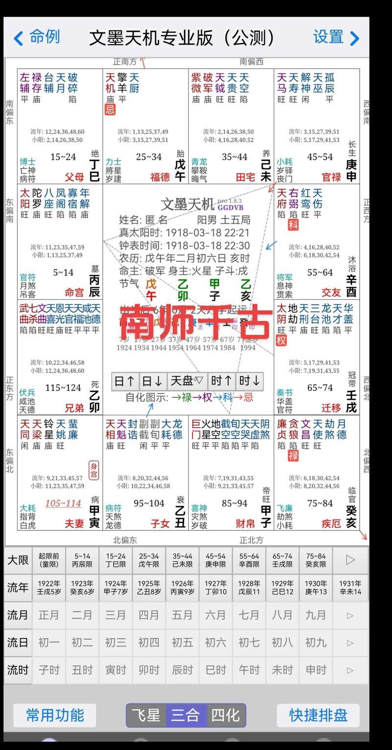 紫微命盤看異性緣
