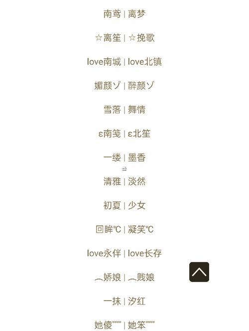 女生網(wǎng)名簡(jiǎn)單干凈大全