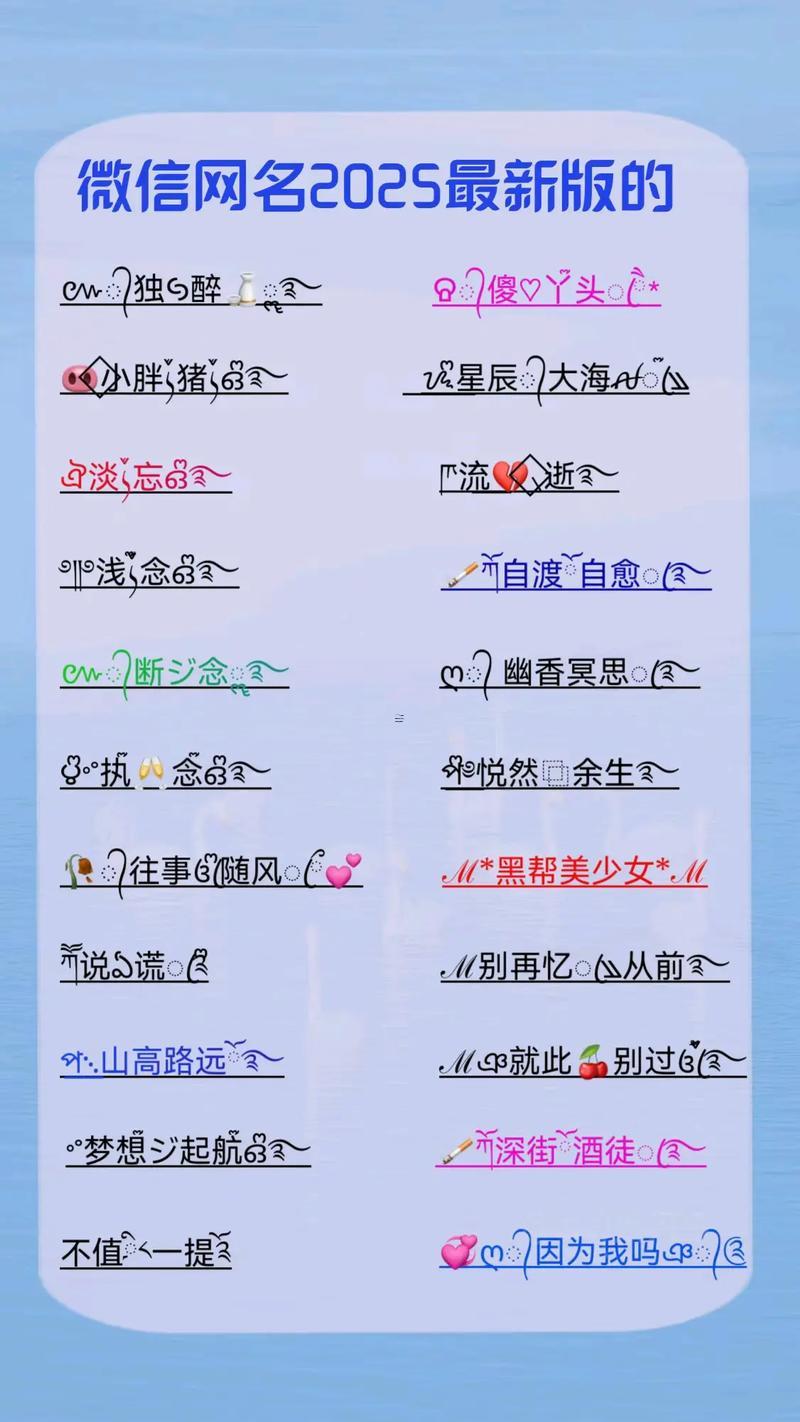 獨一無二那個分外的微信號