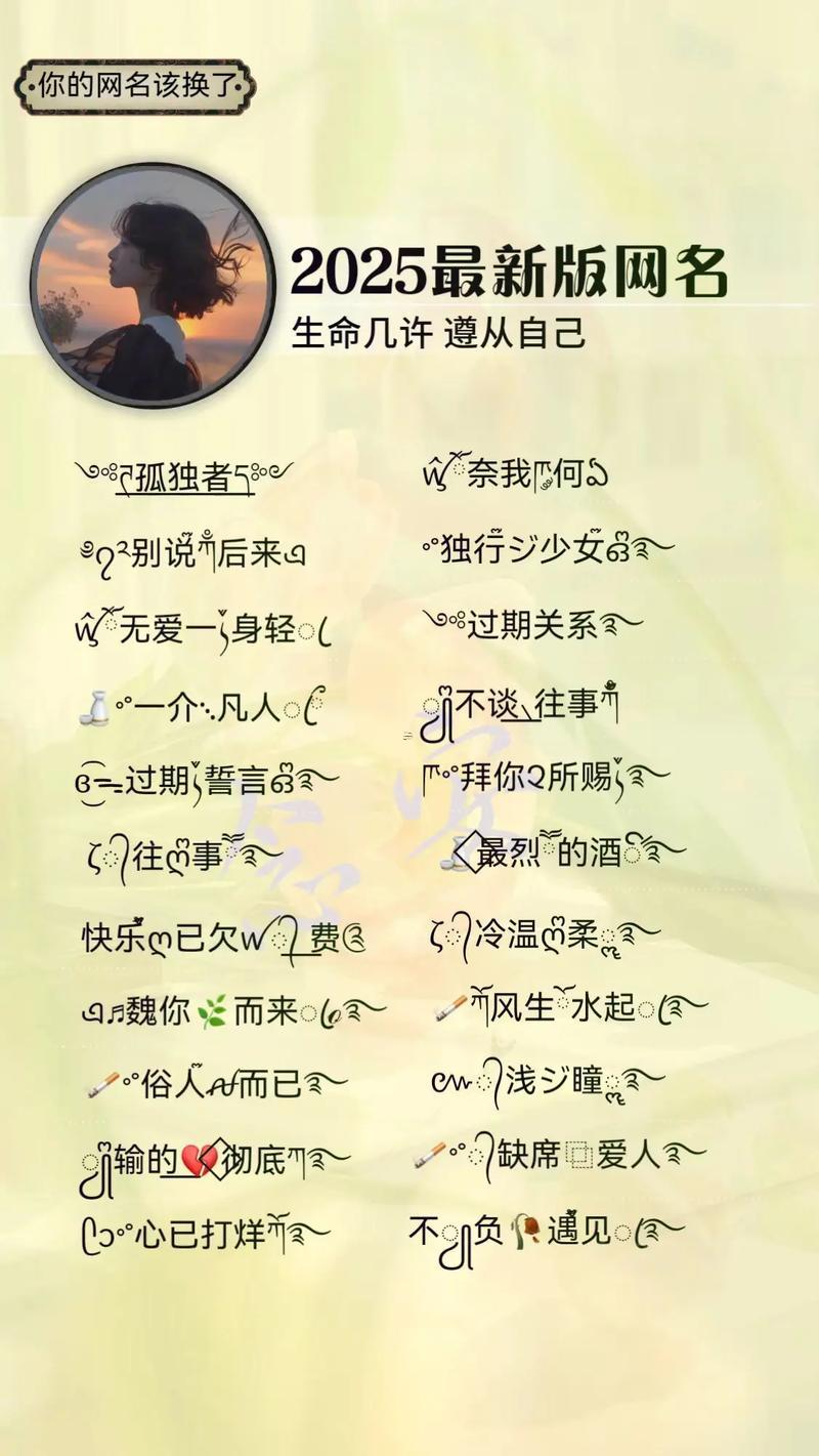 吸引人有創(chuàng)意得網(wǎng)名