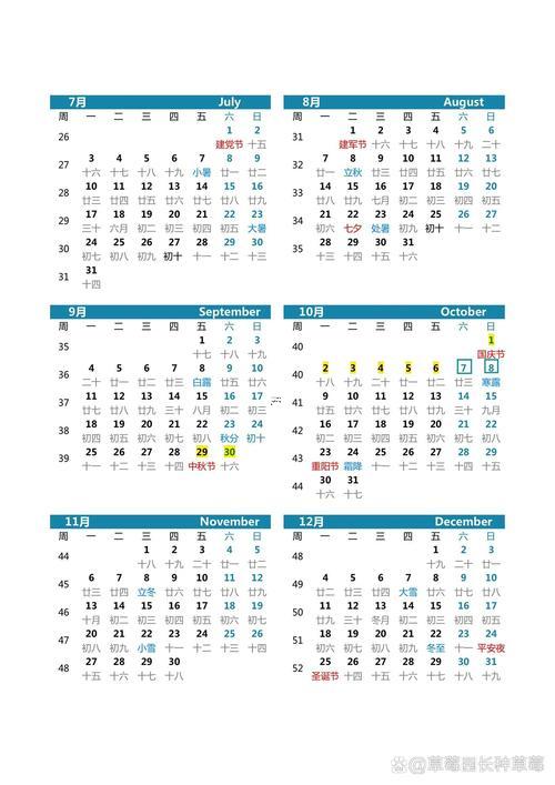 日歷1月3日周幾