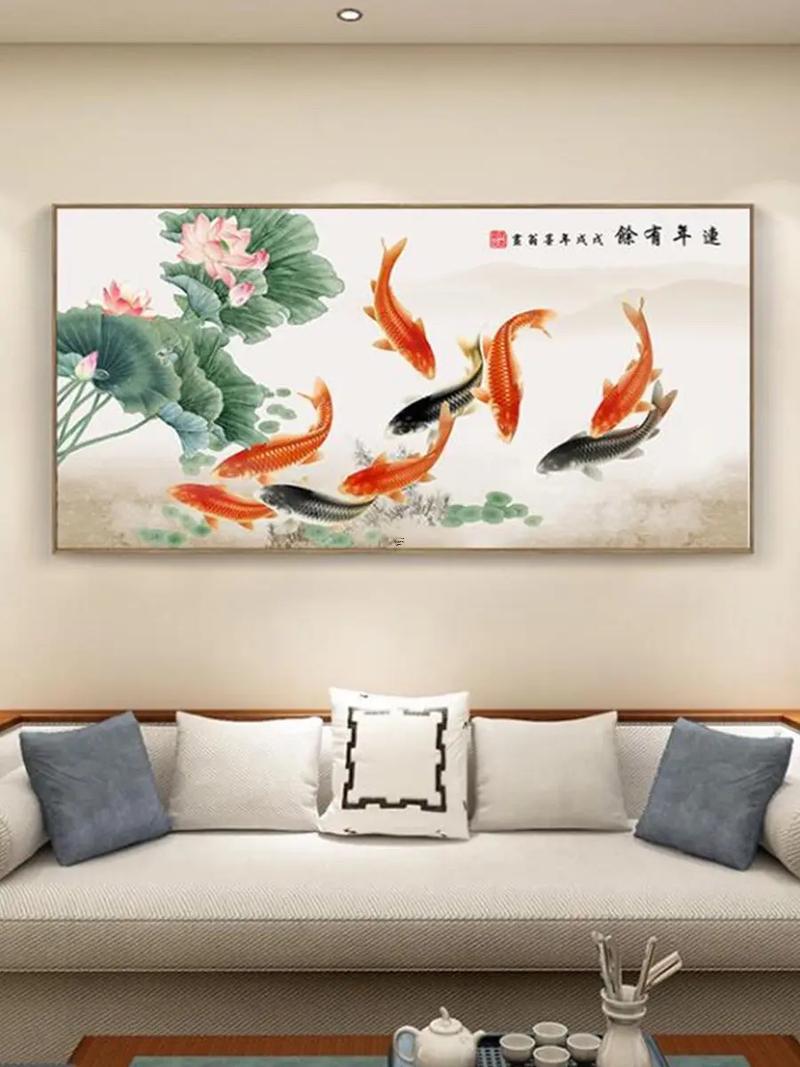 在客廳掛什么東西畫旺財