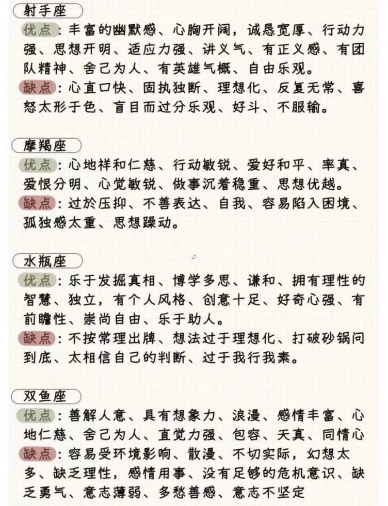 白羊女缺點一覽表
