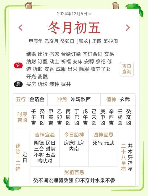 查年月日吉日表