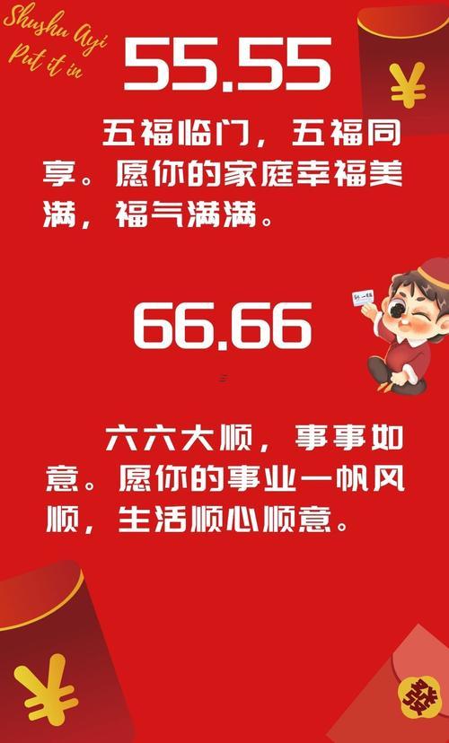 紅包數(shù)字代表的意思大全