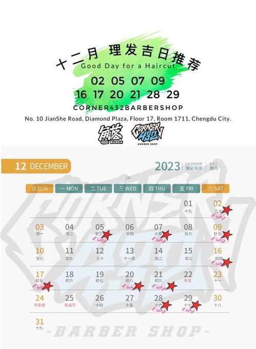 今天剪頭發(fā)吉日表