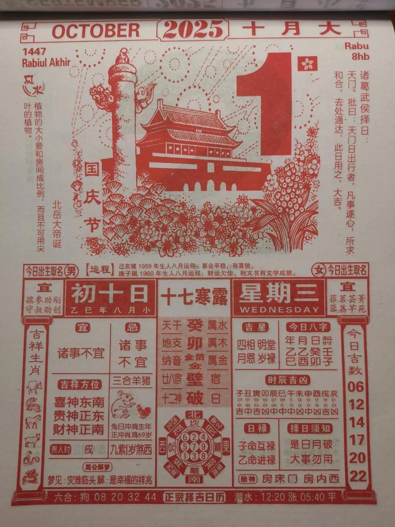 2025年農(nóng)歷十月黃道吉日查詢