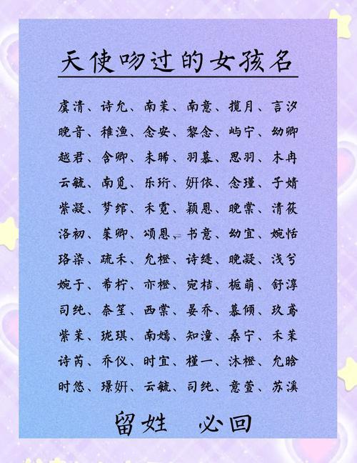 女性化的名字