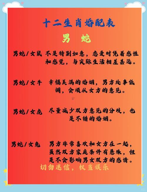 屬蛇和屬馬的合不合