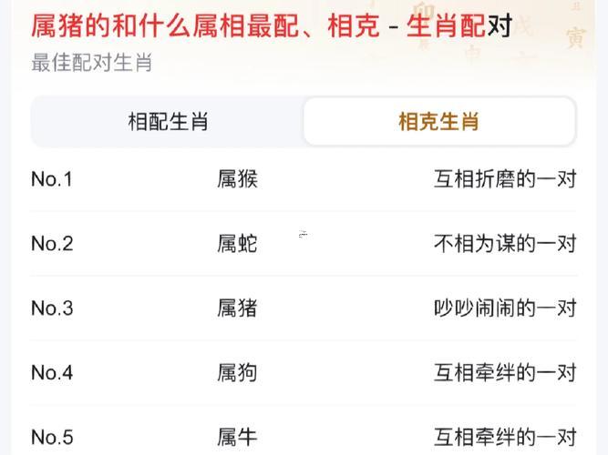 豬與什么屬相最配