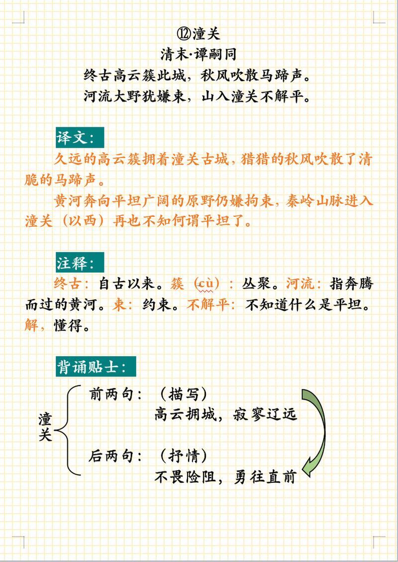 潼的寓意