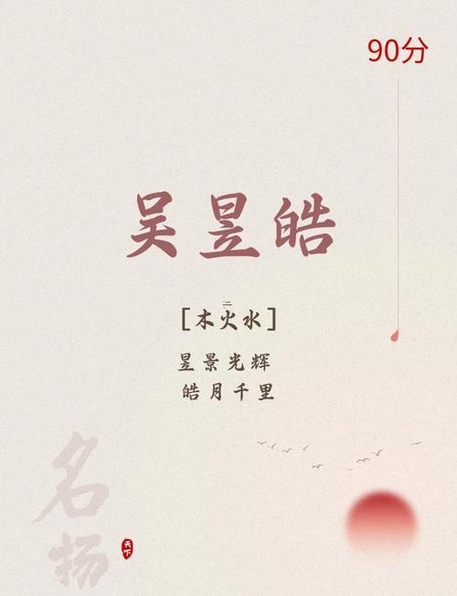 姓名八字打分