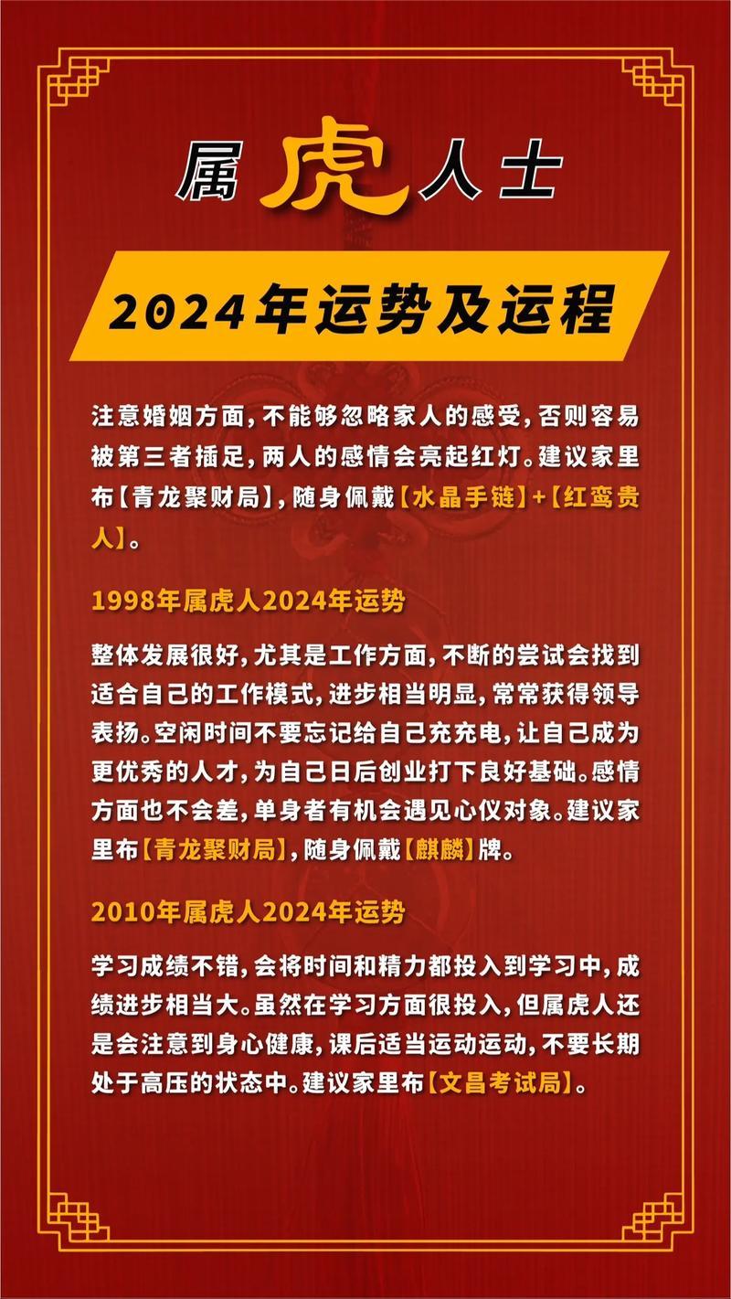虎年屬虎的運勢怎么樣2025
