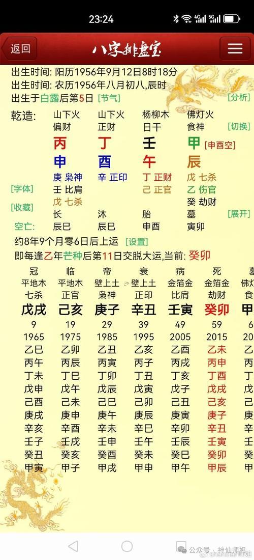 八字命格查詢免費(fèi)